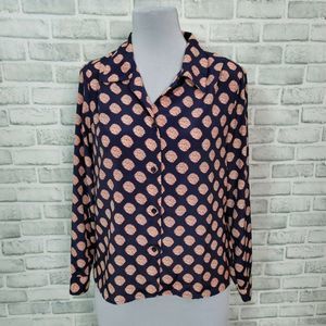 Vintage Worthington Essentials Navy‎ Long Sleeve